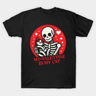 My Valentine Cat T-Shirt